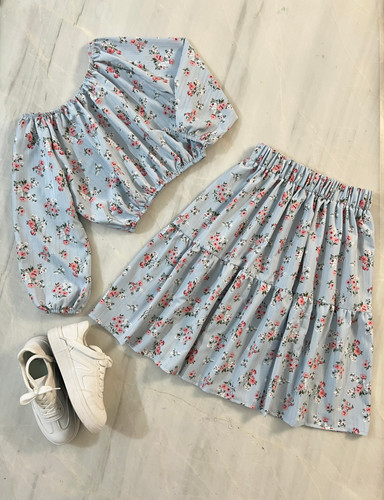 کراپ دامن زنانه کرپ