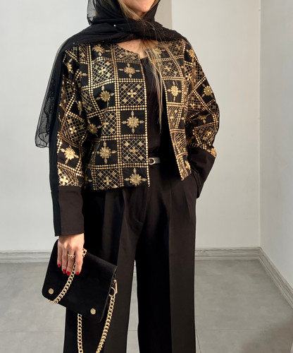 کت زنانه سوزندوزی