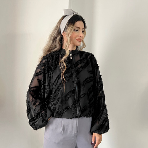 بامبر حریر طرحدار