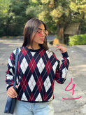 بافت کاردیگان یقه گرد جنس اکریلیک