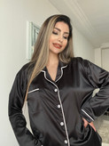 ست راحتی جنس ساتن ابریشم